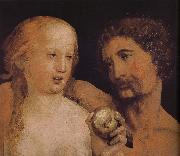Hans Holbein Adam and Eve oil painting